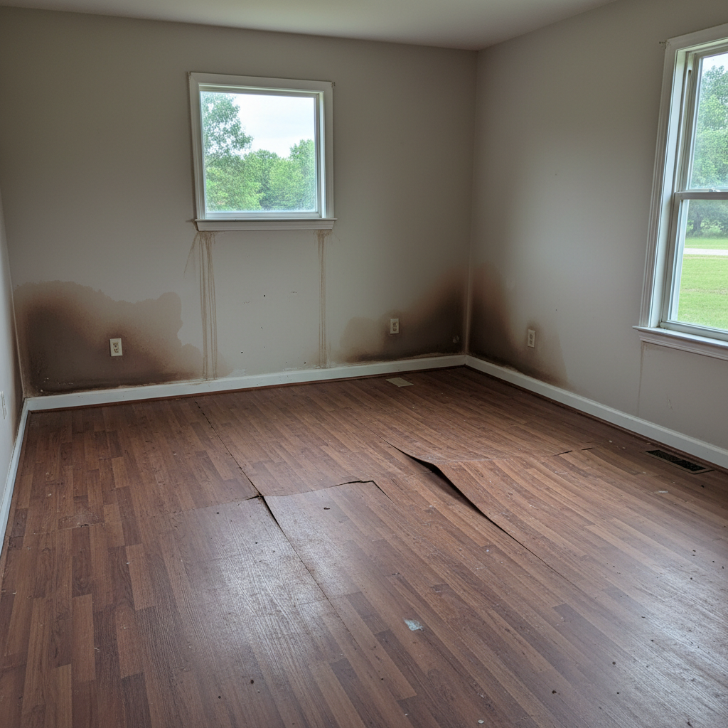 Hardwood Floor Water Damage Restoration
