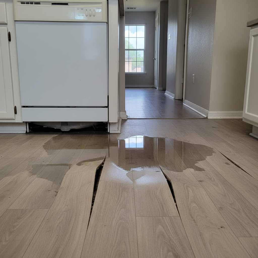 Appliance Leak Cleanup