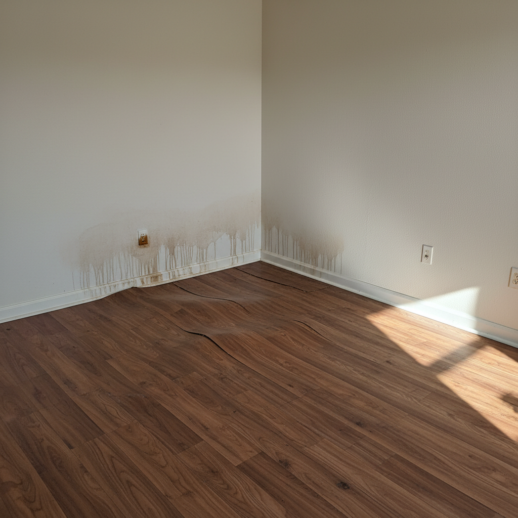 Hardwood Floor Water Damage Restoration