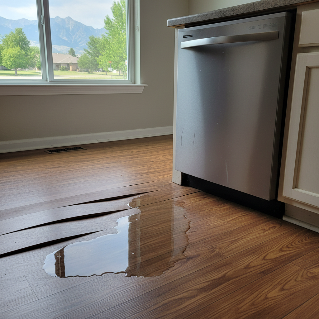 Appliance Leak Cleanup