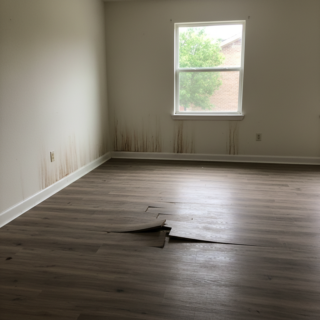 Water damage-related mold removal
