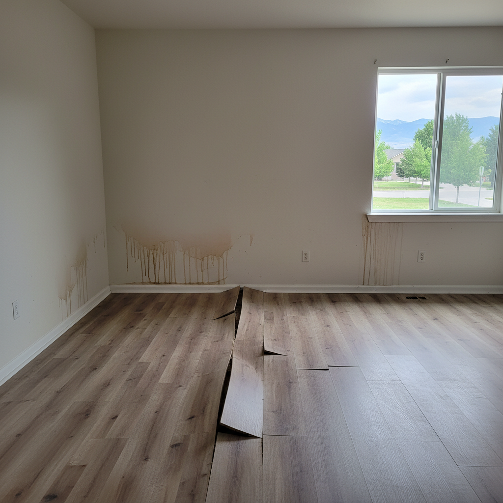 Water damage-related mold removal