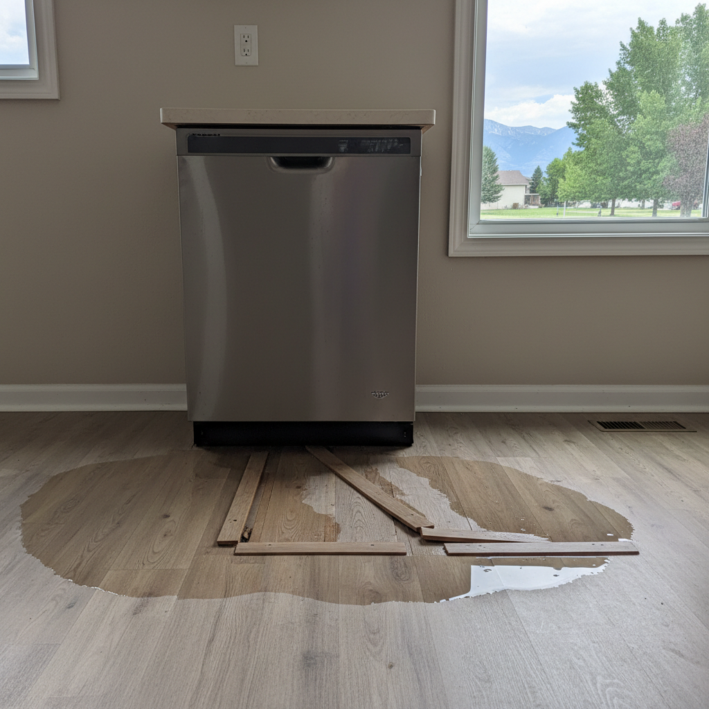 Appliance Leak Cleanup