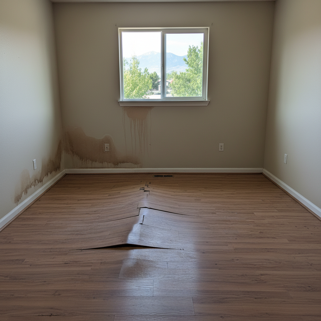 Roof Leak Water Damage Repair