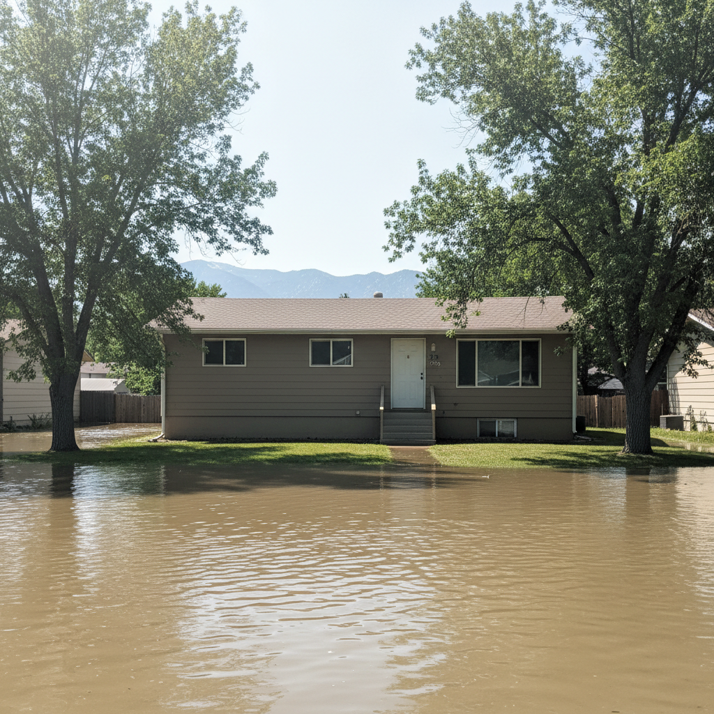 Flood cleanup in Cedar Valley