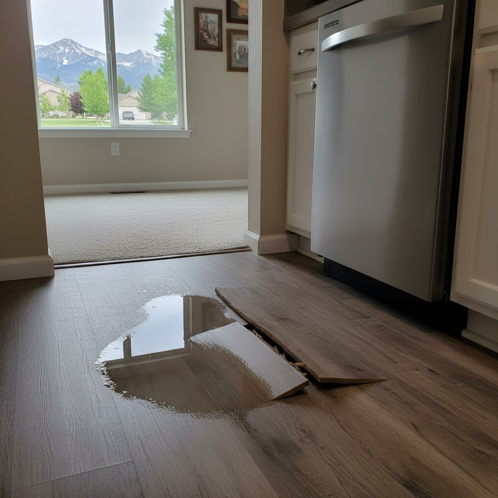 Appliance Leak Cleanup in Cedar Valley