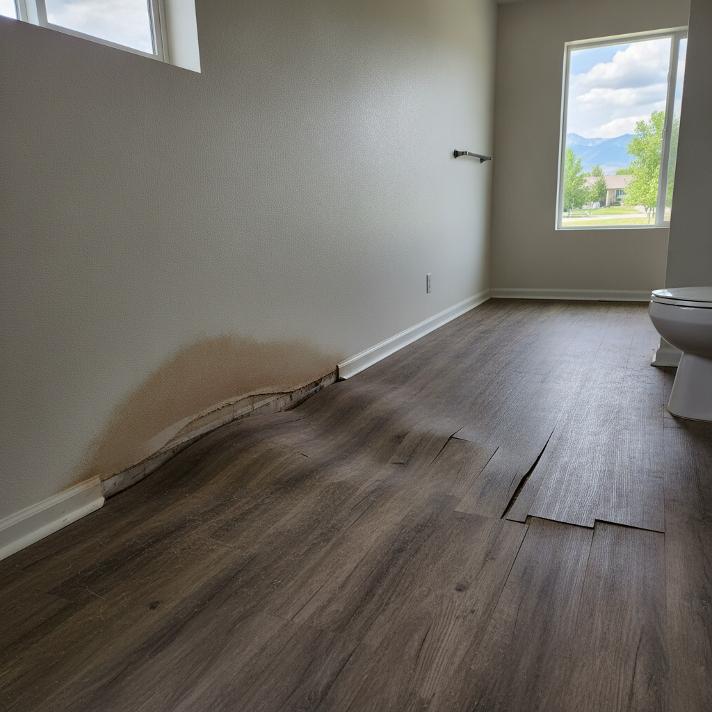 Hardwood Floor Water Damage Restoration in Cedar Valley