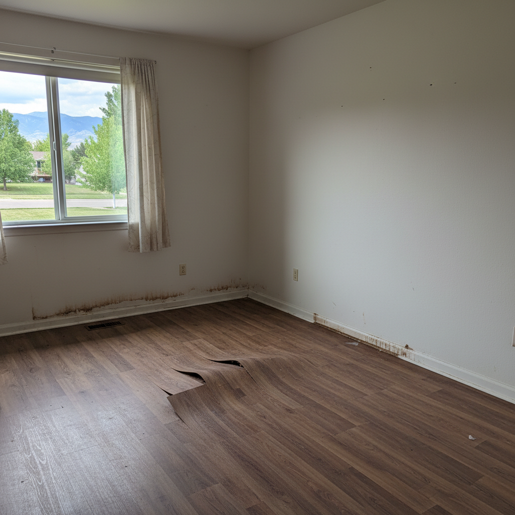 Water damage-related mold removal