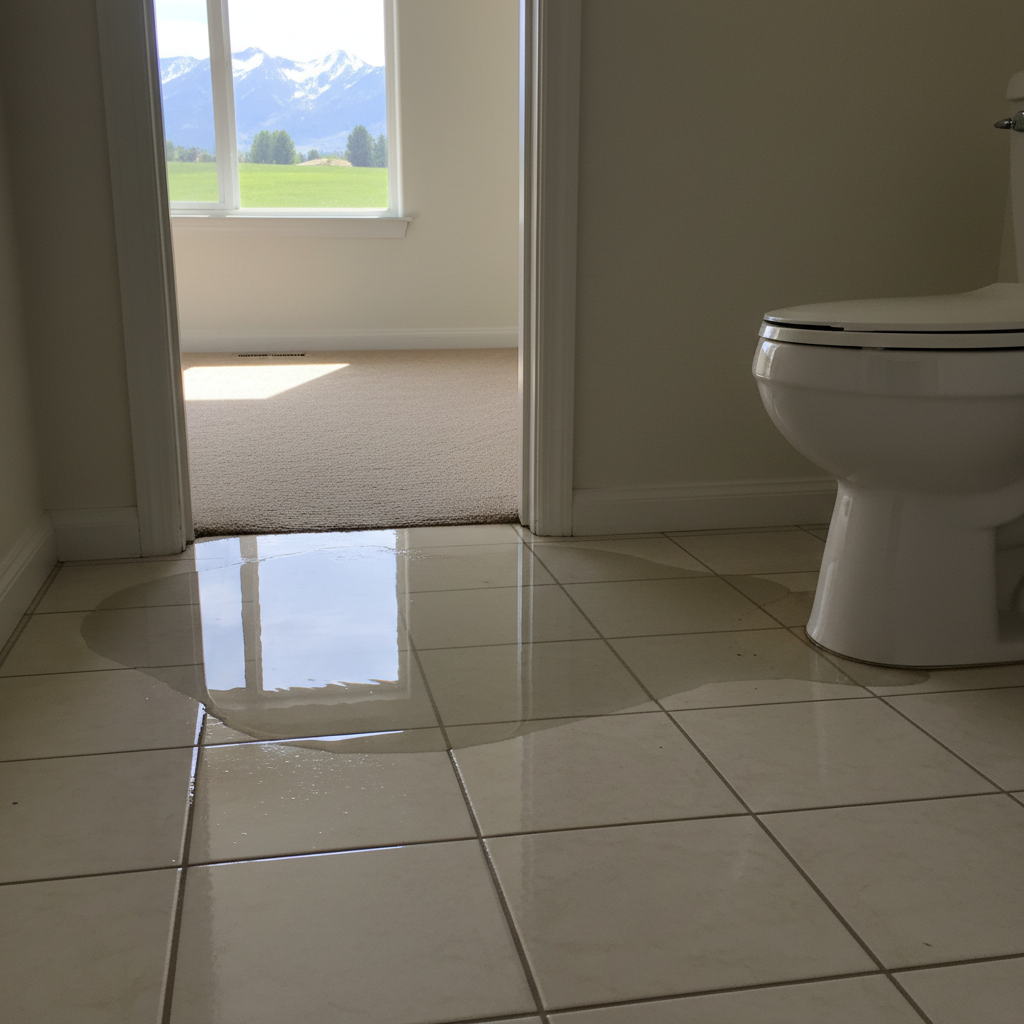 Toilet Overflow Cleanup