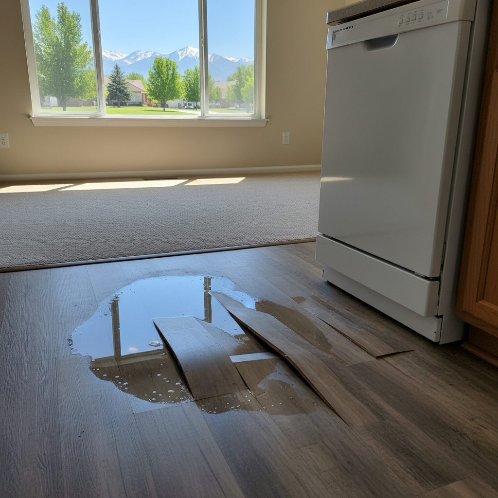 Appliance Leak Cleanup