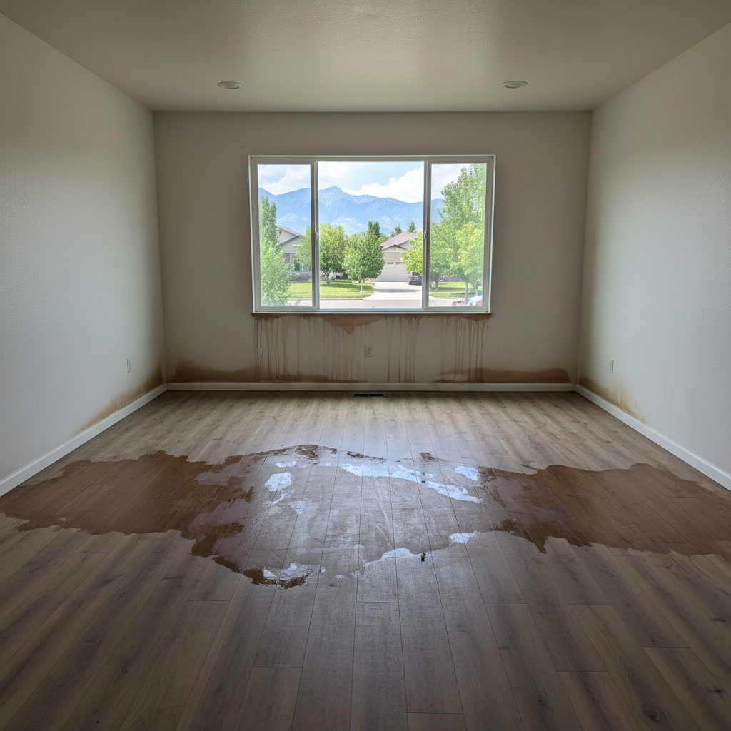 Roof Leak Water Damage Repair