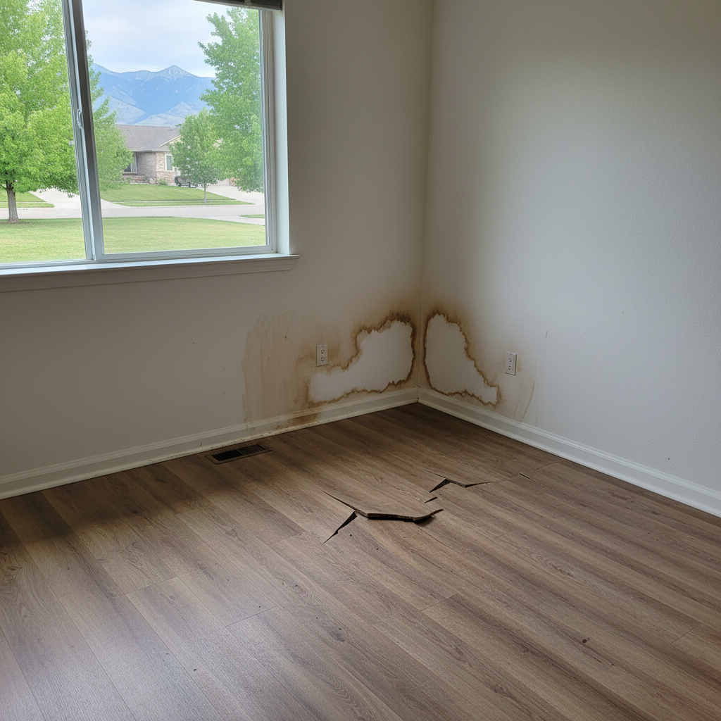 Water damage-related mold removal
