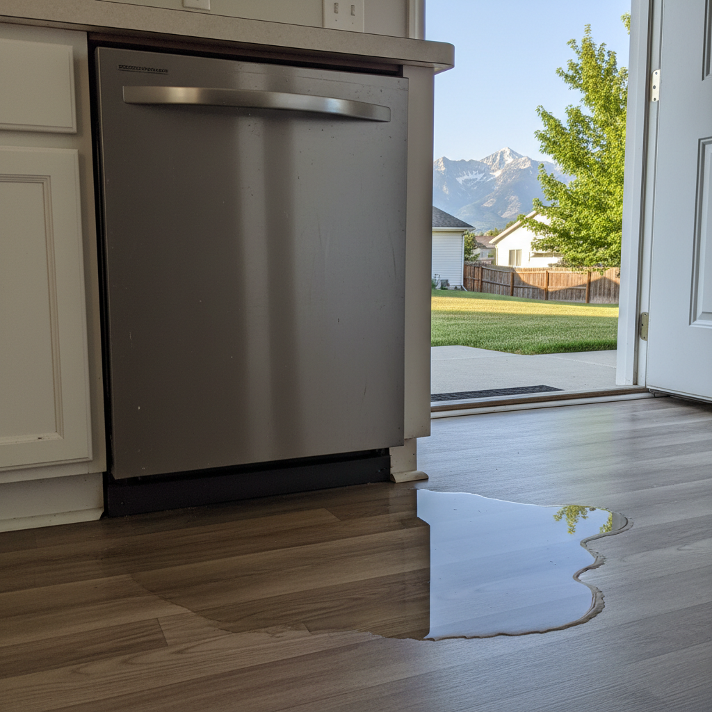 Appliance Leak Cleanup