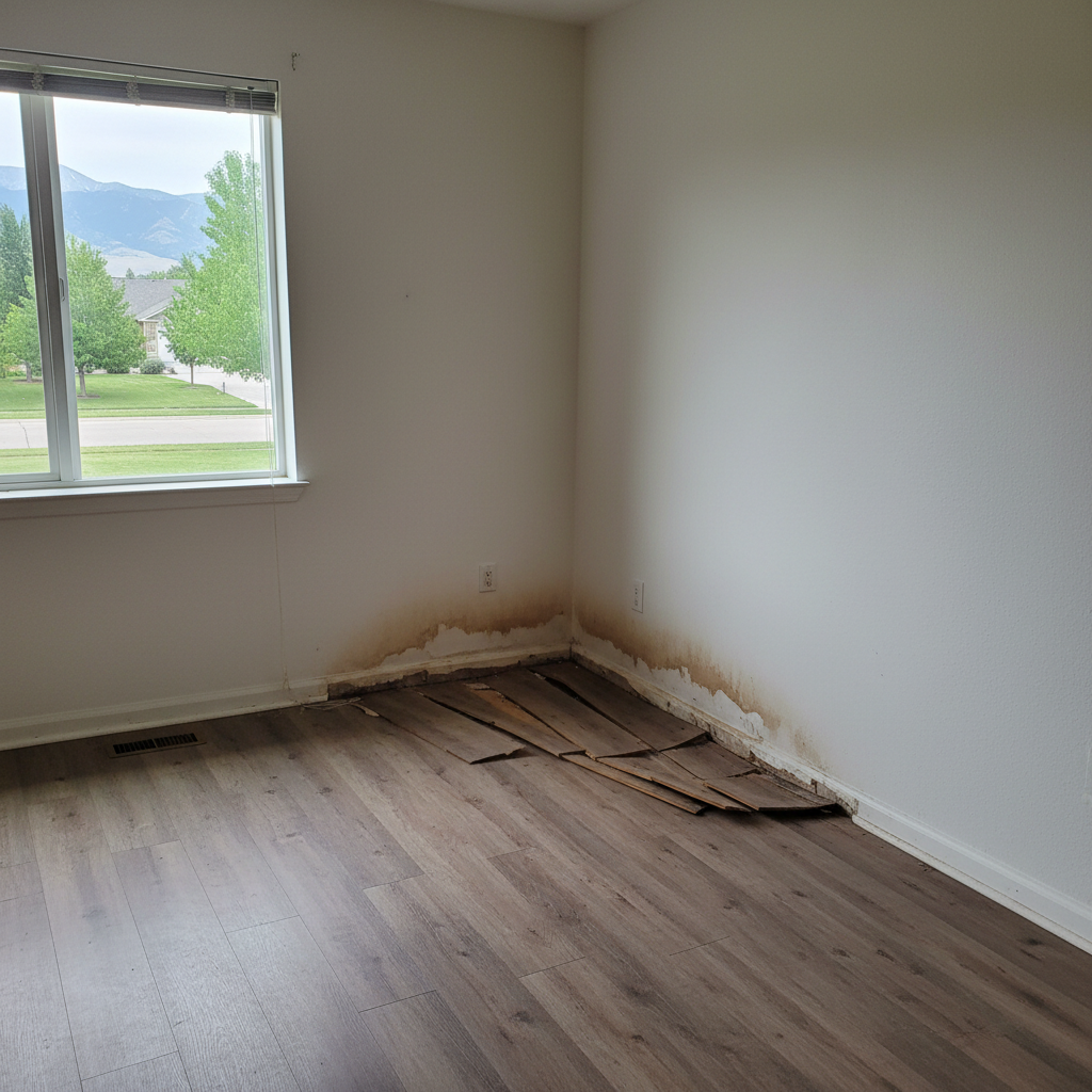 Water damage-related mold removal