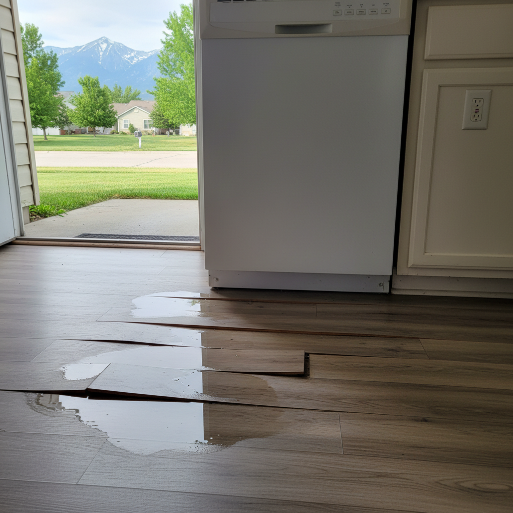 Appliance Leak Cleanup