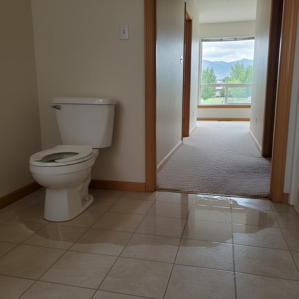 Toilet Overflow Cleanup
