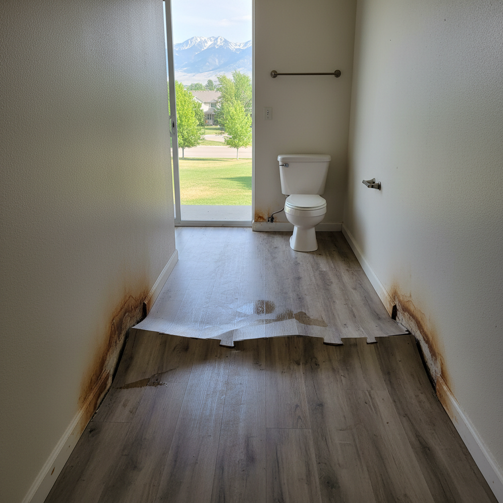 Water damage-related cleanup & repair
