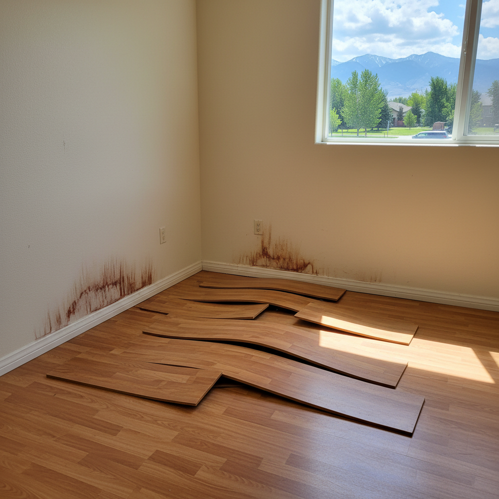 Roof Leak Water Damage Repair
