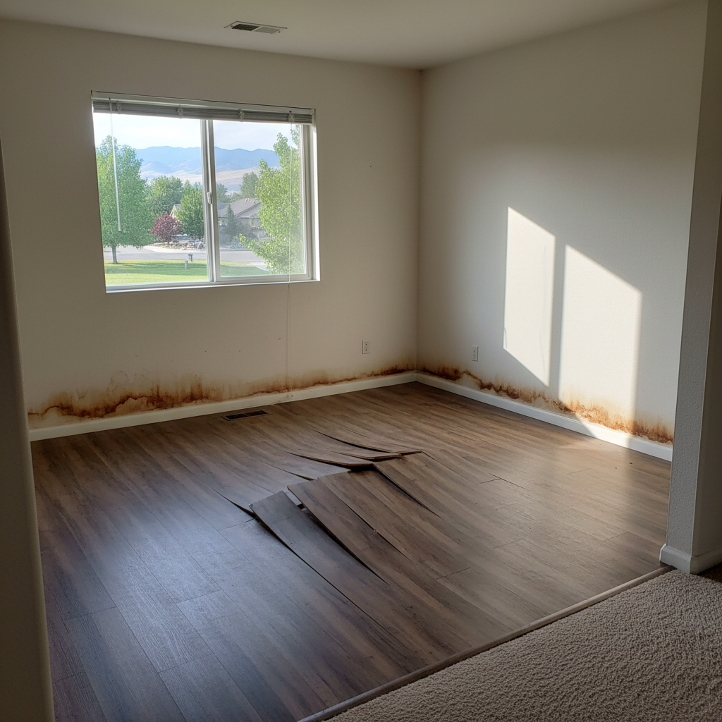 Water damage-related mold removal