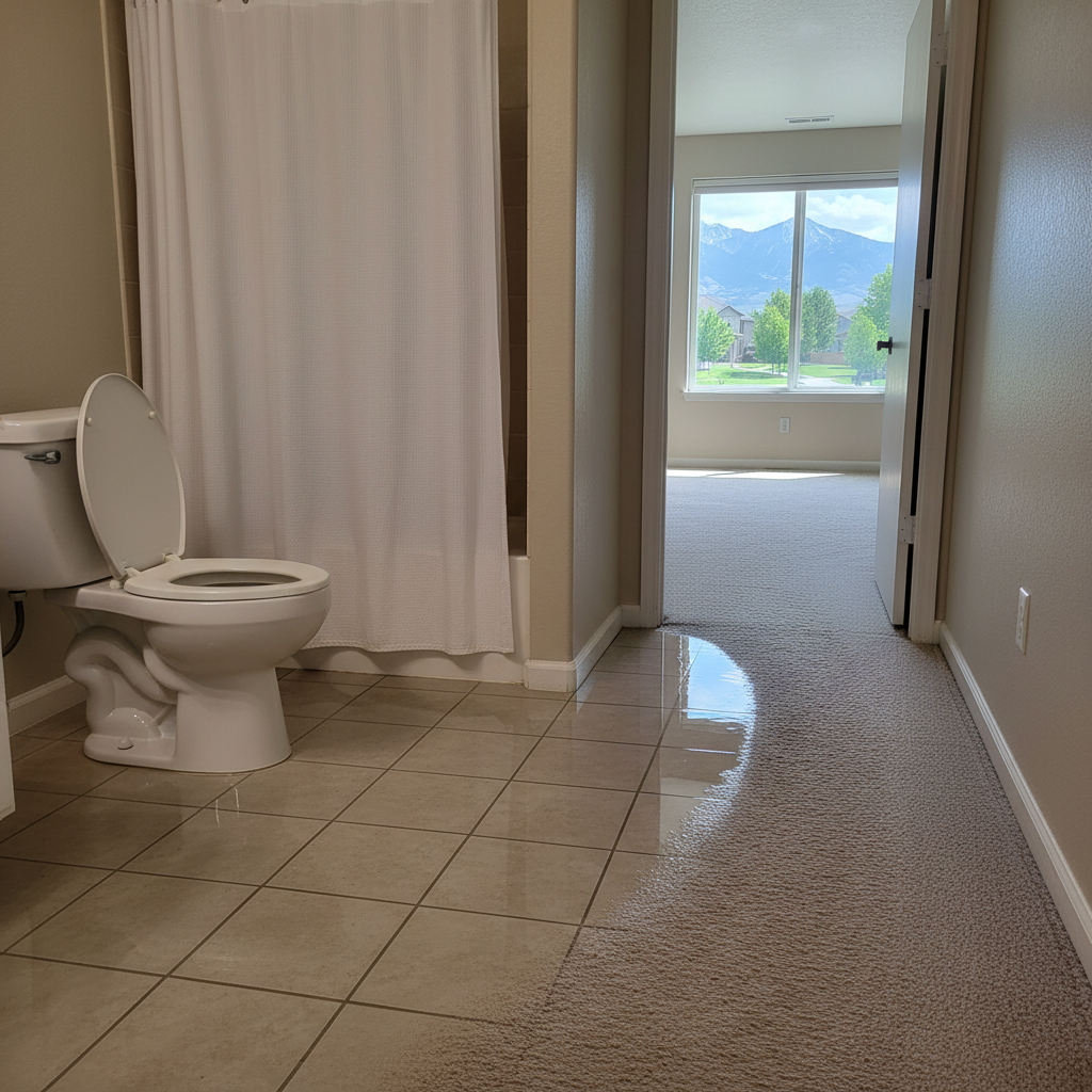 Toilet Overflow Cleanup