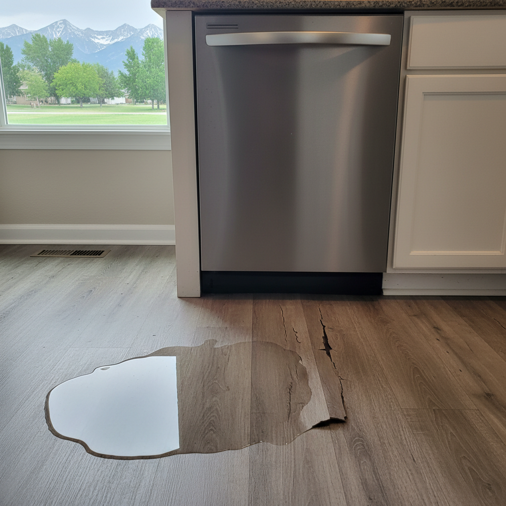 Appliance Leak Cleanup
