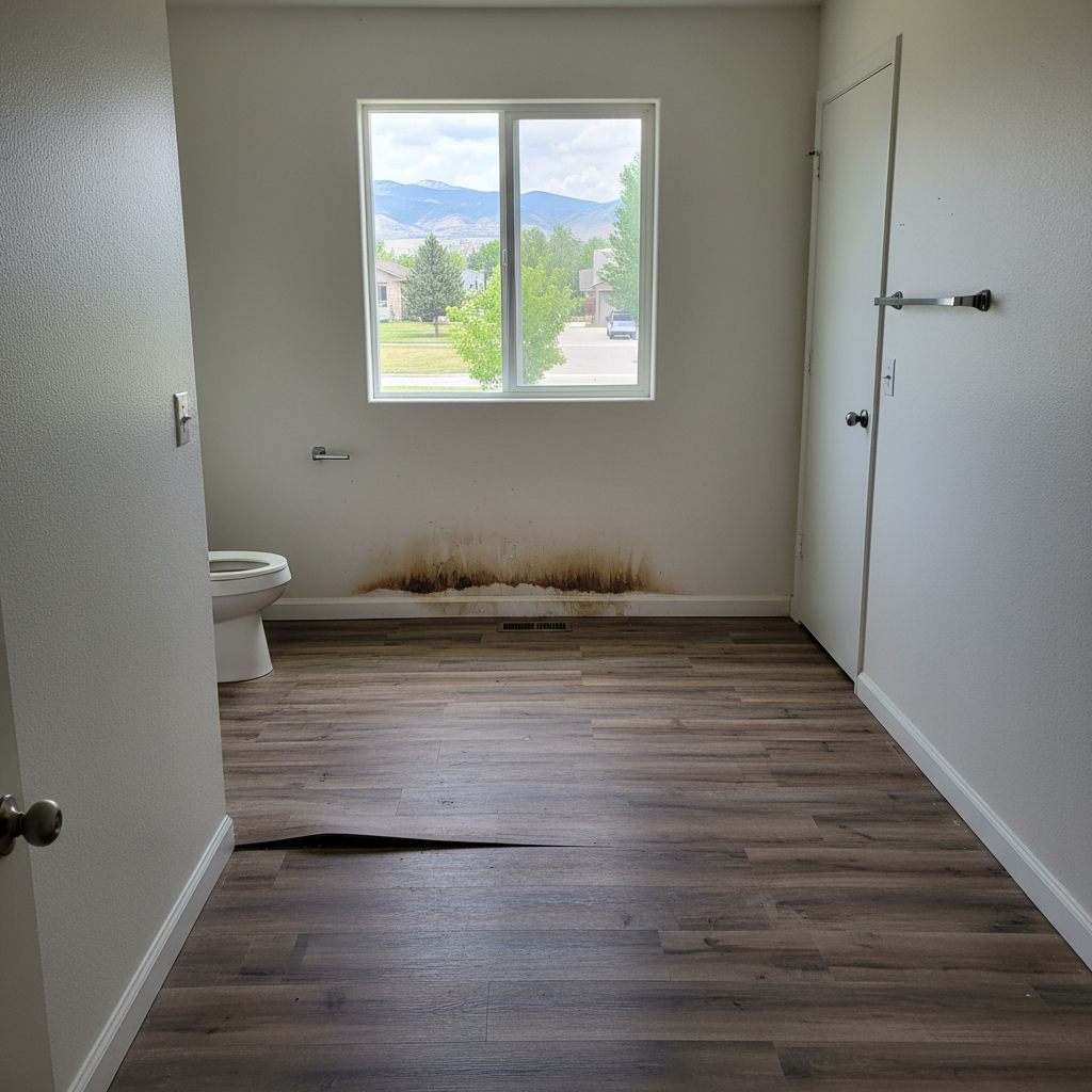 Water damage-related mold removal in Herriman