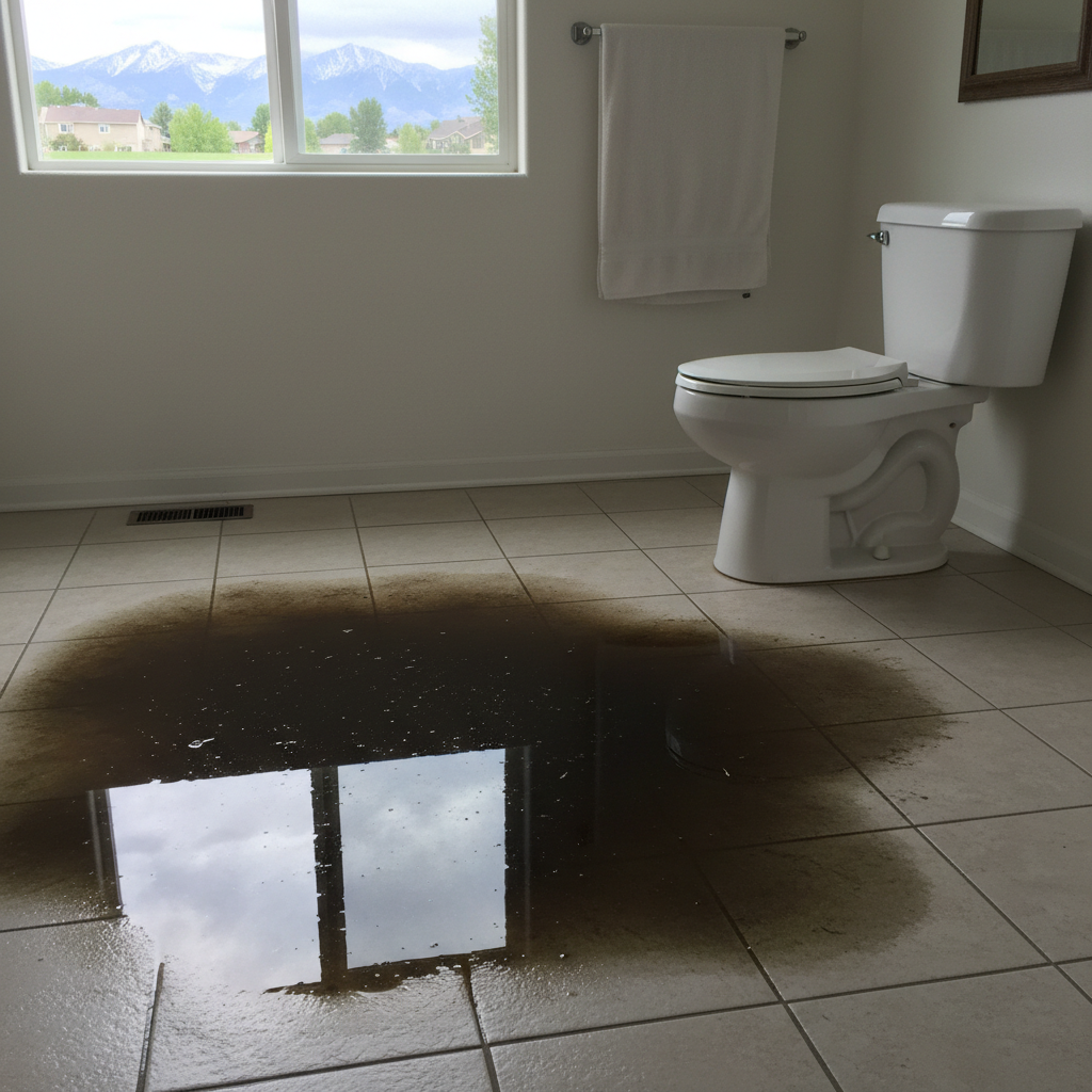 Sewage Cleanup in Herriman