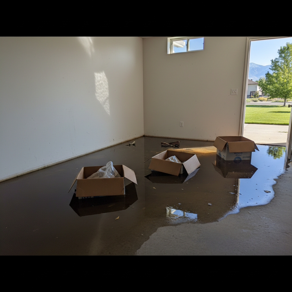 Basement Water Removal in Herriman