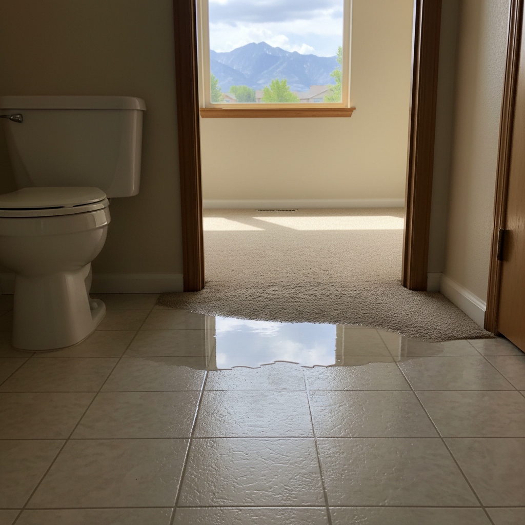 Toilet Overflow Cleanup in Herriman