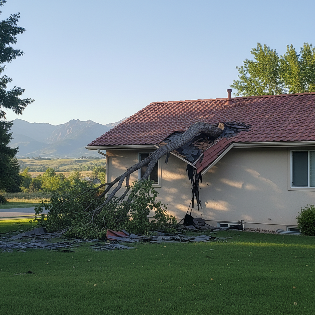 Storm Damage Restoration in Herriman