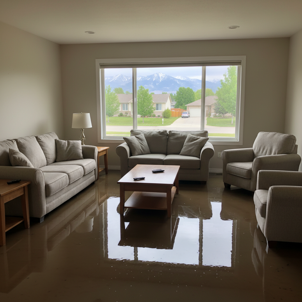 Flood Damage Restoration in Magna