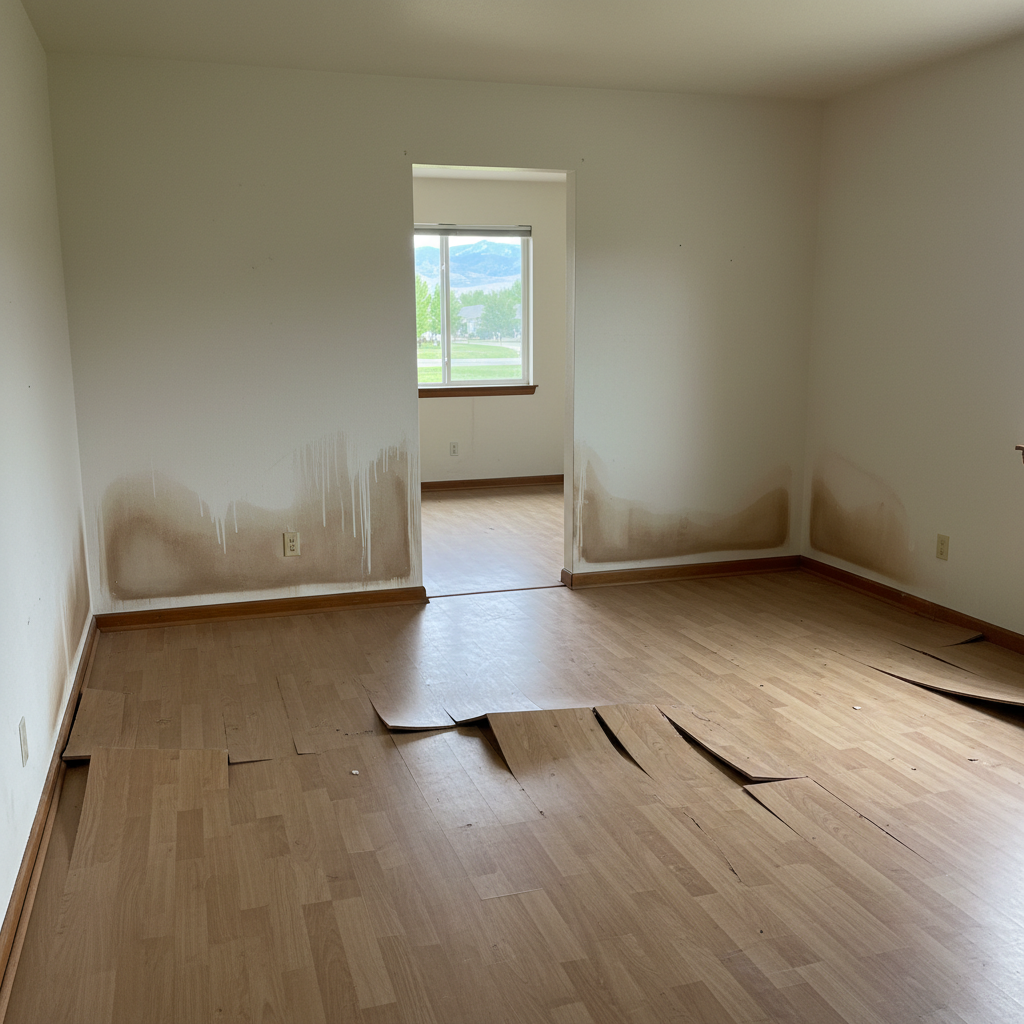 Water Damage Cleanup in Magna