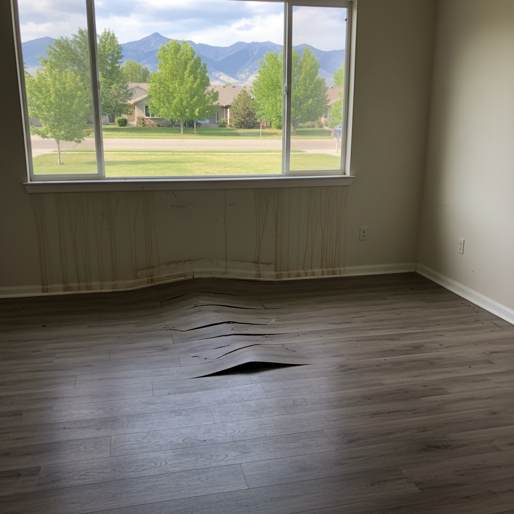 Water damage-related mold removal in Magna