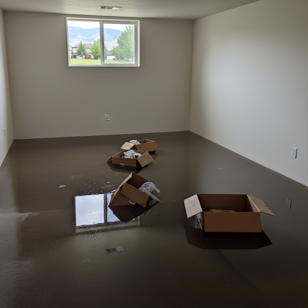 Basement Water Removal in Magna
