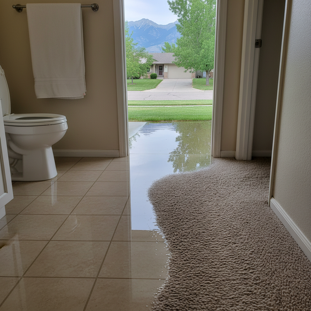 Toilet Overflow Cleanup