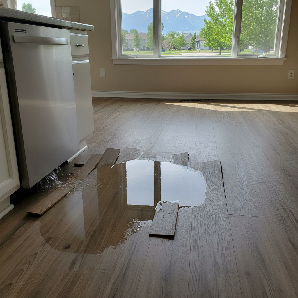 Appliance Leak Cleanup