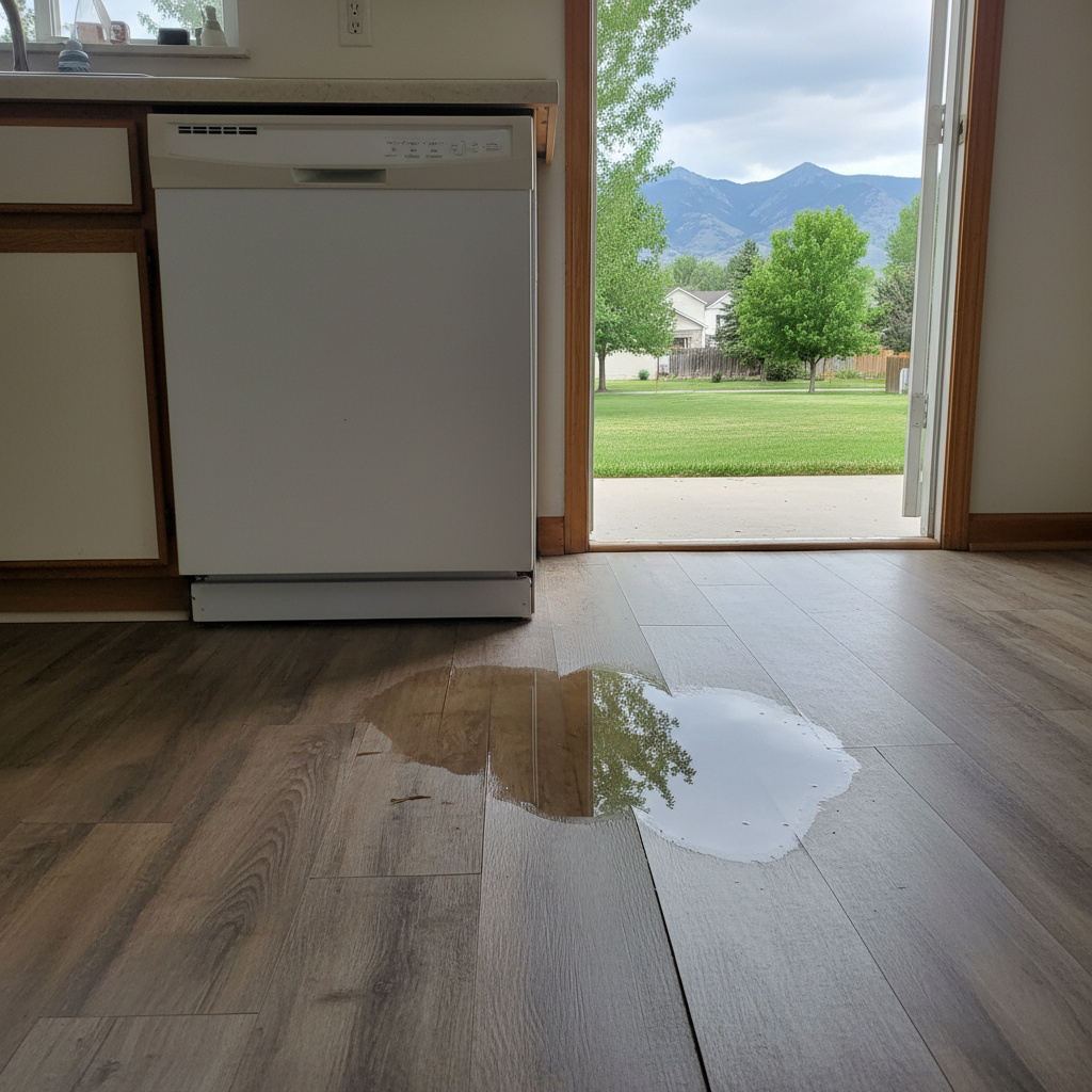 Appliance Leak Cleanup