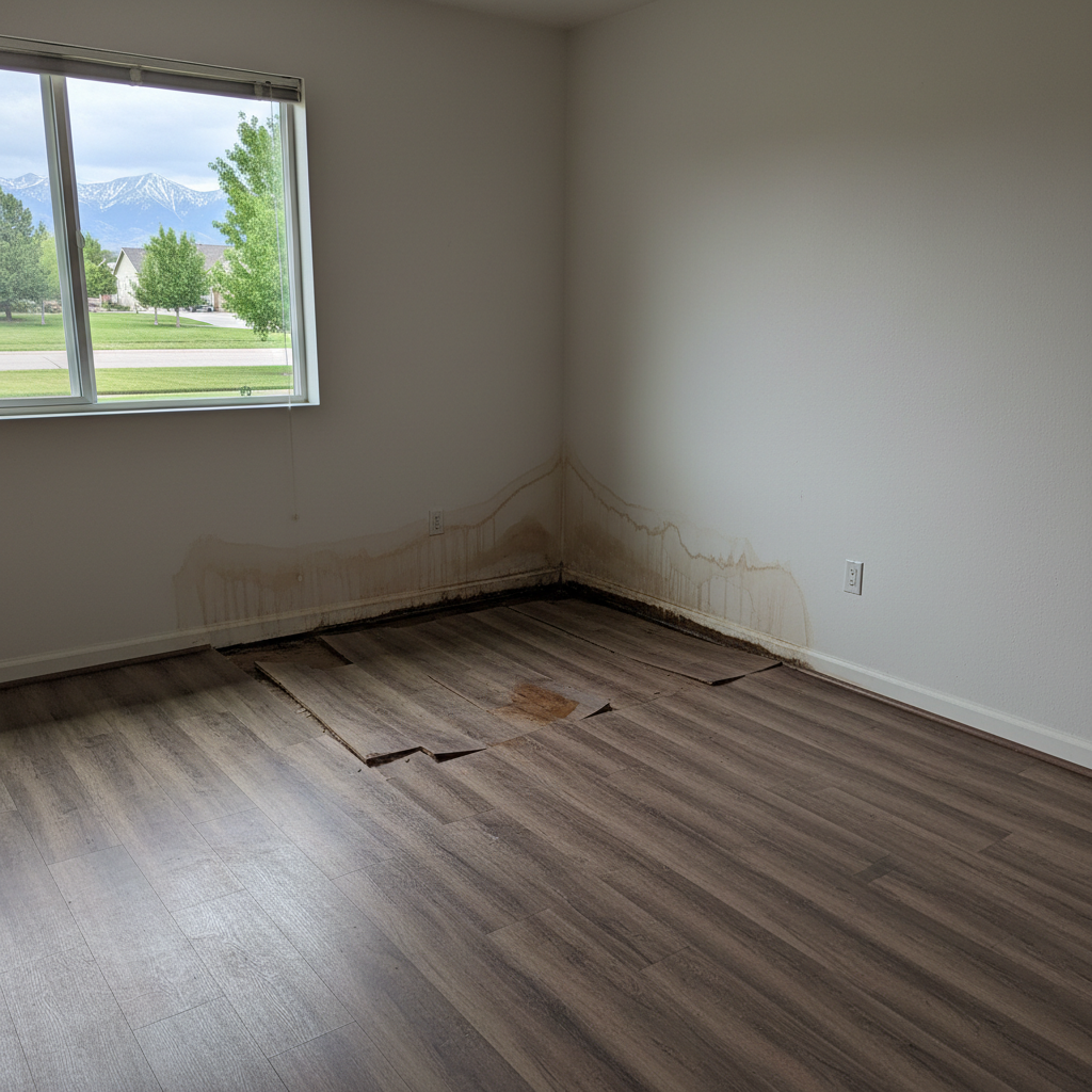 Water damage-related mold removal