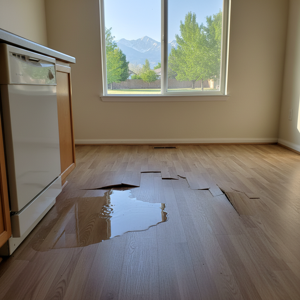 Appliance Leak Cleanup