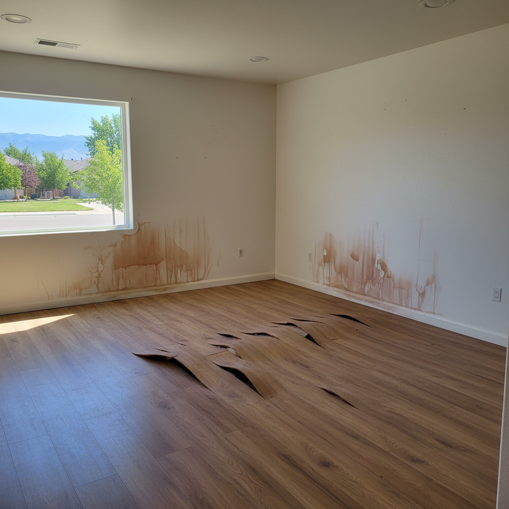 Roof Leak Water Damage Repair