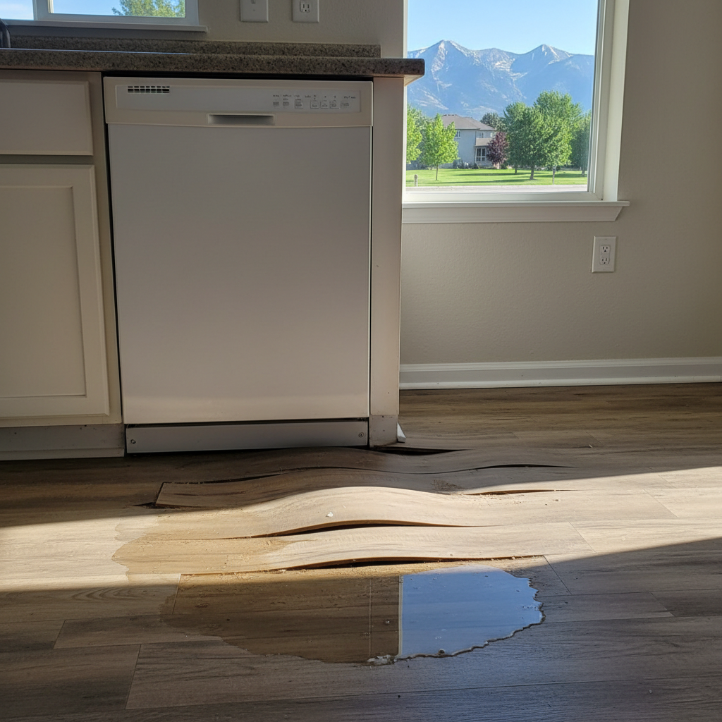 Appliance Leak Cleanup
