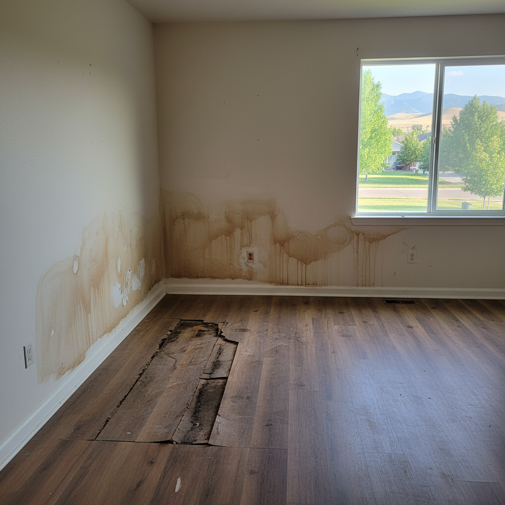 Hardwood Floor Water Damage Restoration