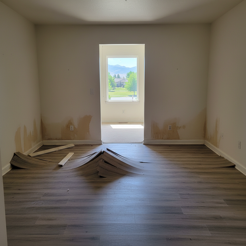 Roof Leak Water Damage Repair