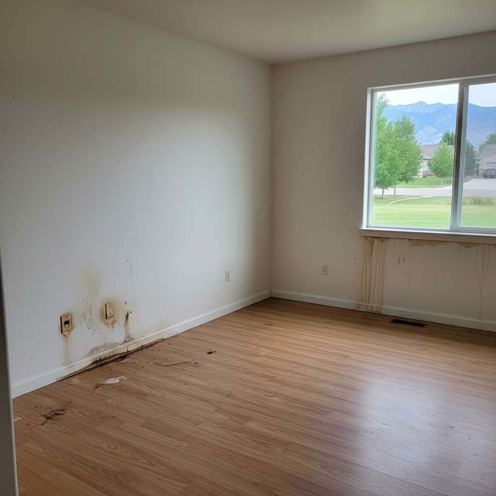 Water damage-related mold removal