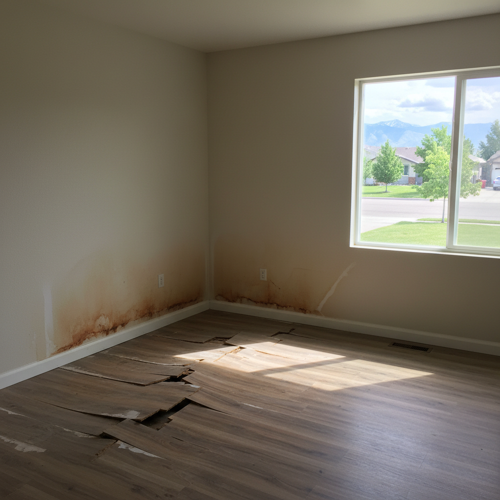 Hardwood Floor Water Damage Restoration