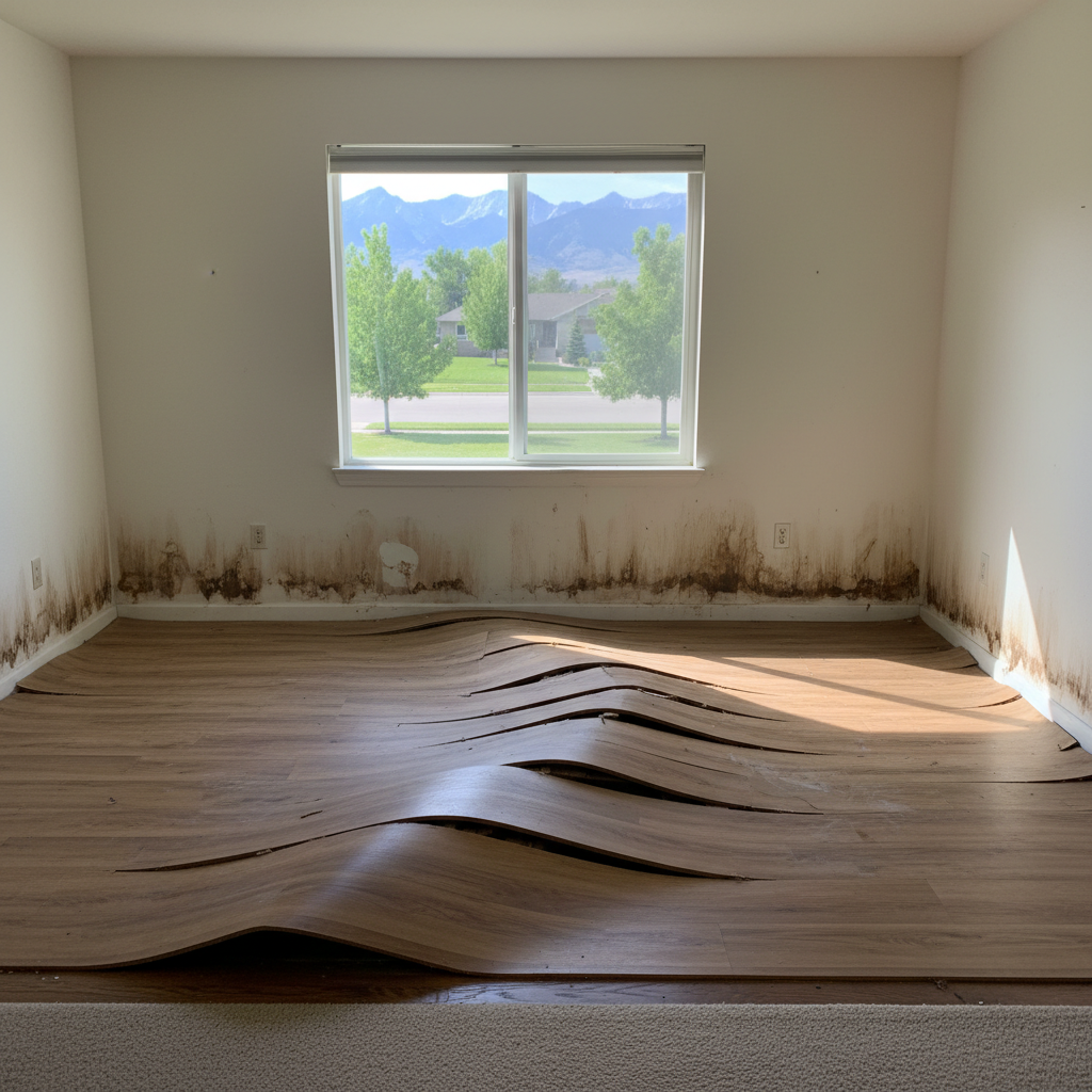 Water damage-related mold removal