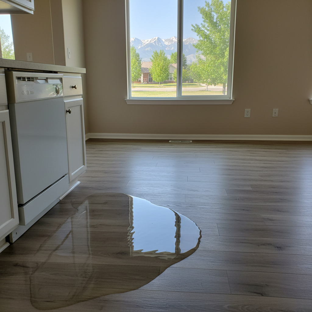 Appliance Leak Cleanup