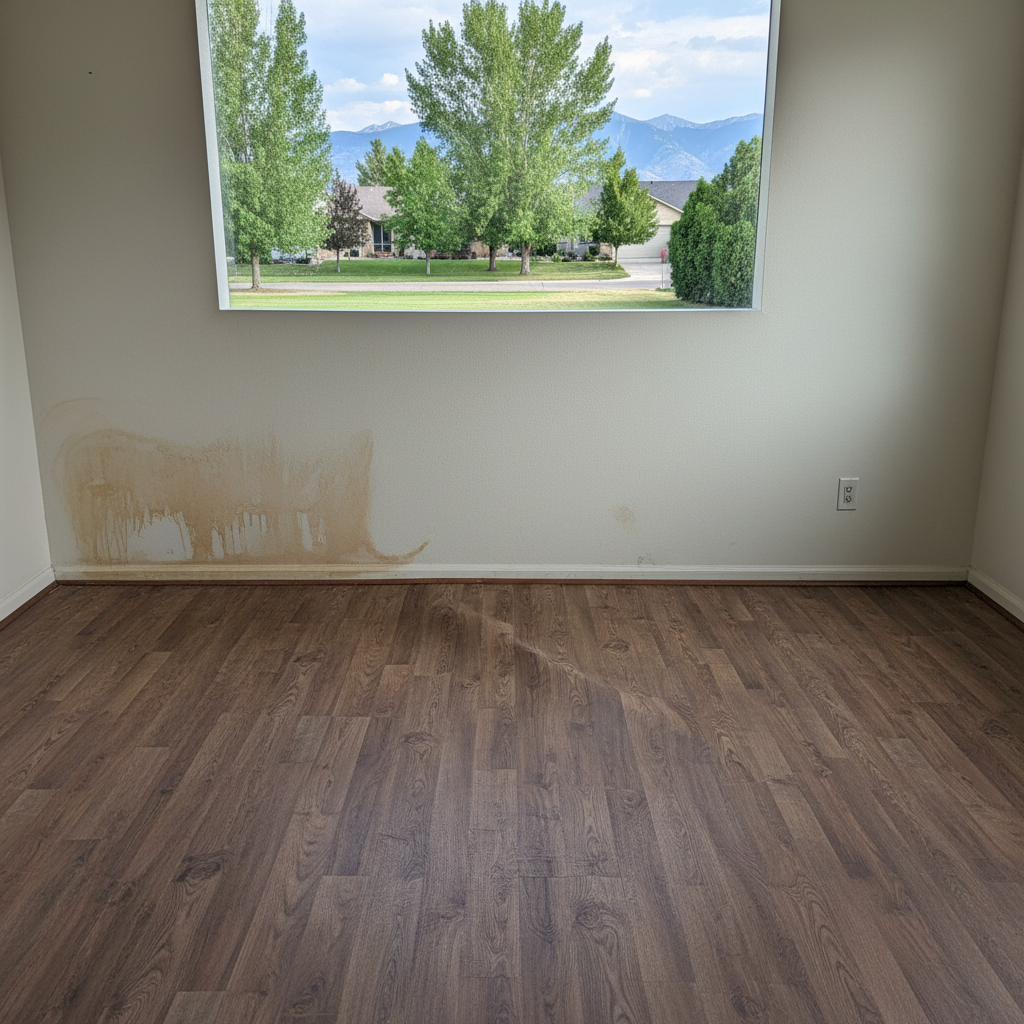 Roof Leak Water Damage Repair