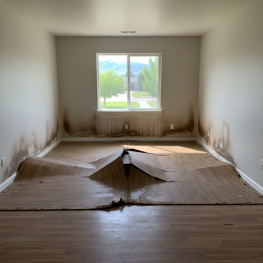 Hardwood Floor Water Damage Restoration