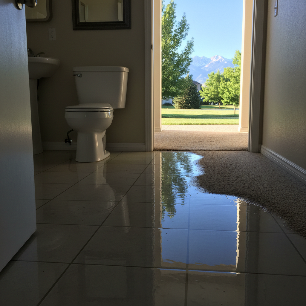 Toilet Overflow Cleanup